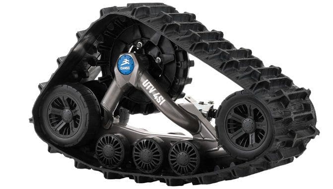 Tracks to replace tires on a UTV