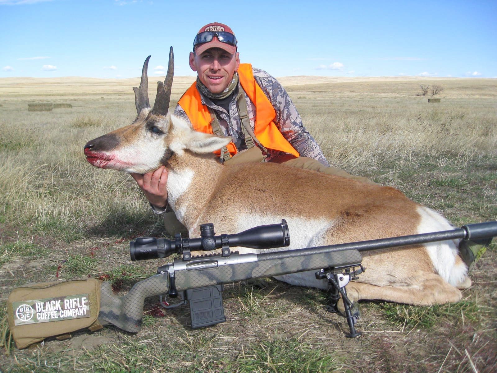Antelope buck that was shot with a Proof Research Switch rifle.