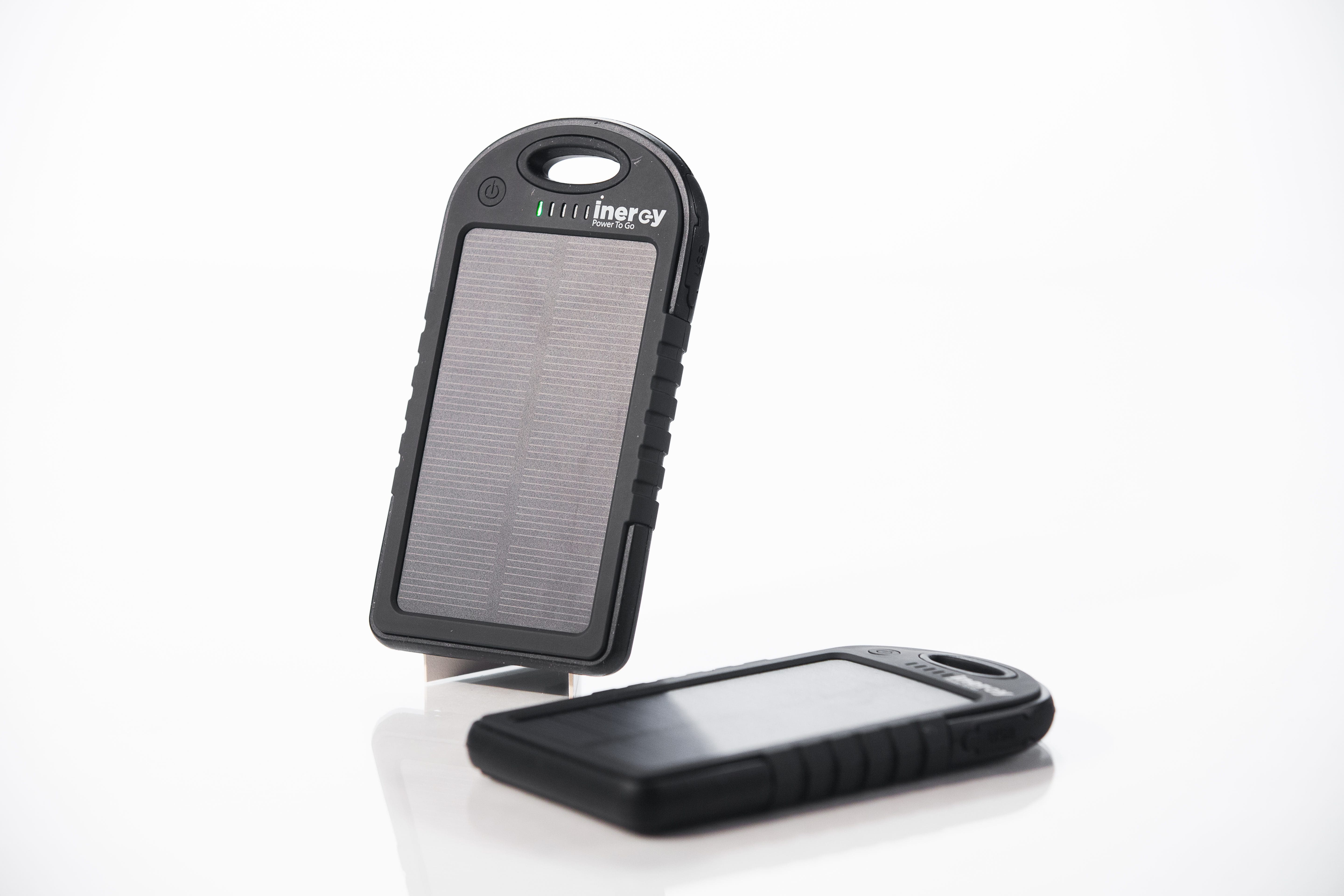 An Inergy spark extreme solar panel.