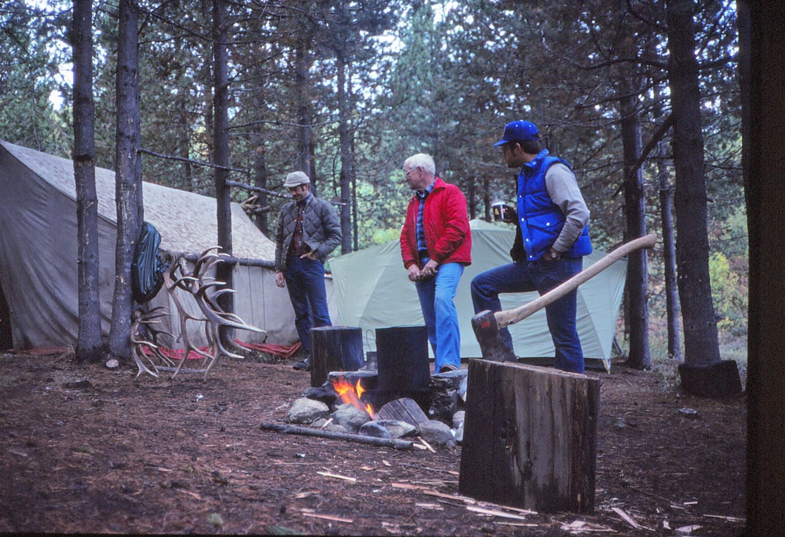 Our camp may have a "developed" look but was clean and tidy. 