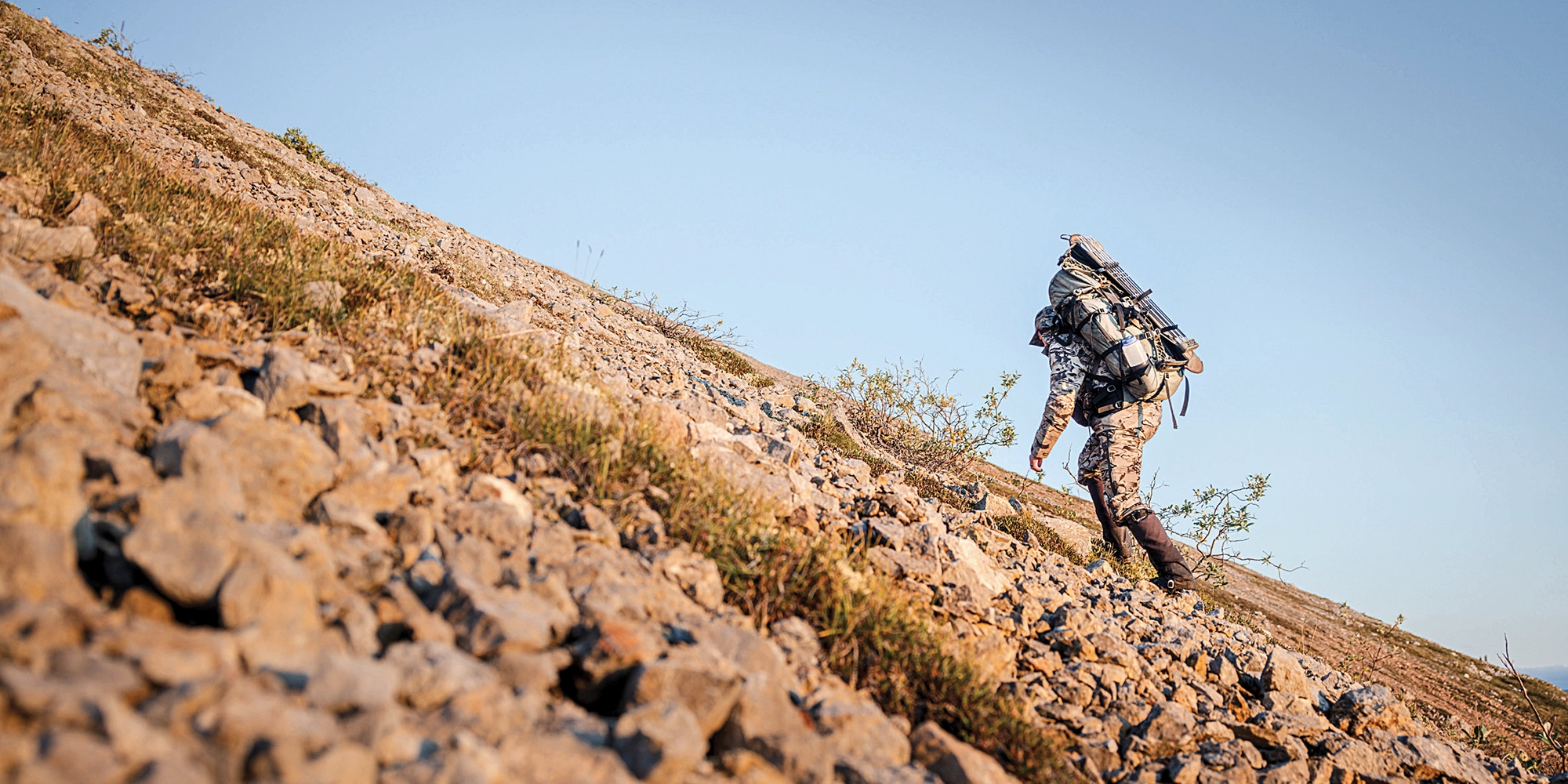 Sometimes the best thing to do is grit down and embrace the suck. With the right mindset you oddly start to enjoy it, and in turn hunt harder.