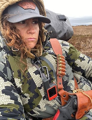 Tana Grenda now carries a .454 Casull in the field.